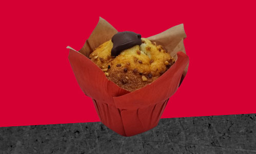 muffin choco noisette